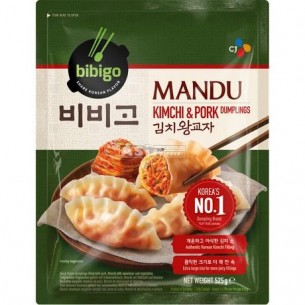 Bibigo必品阁 韩国猪肉泡菜饺525G