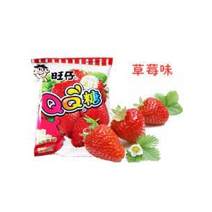 旺仔QQ糖草莓味20g