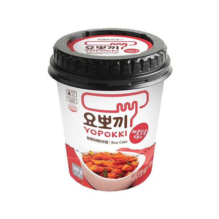 Yopokki Ricecake Cup Sucré & Épicé 140g