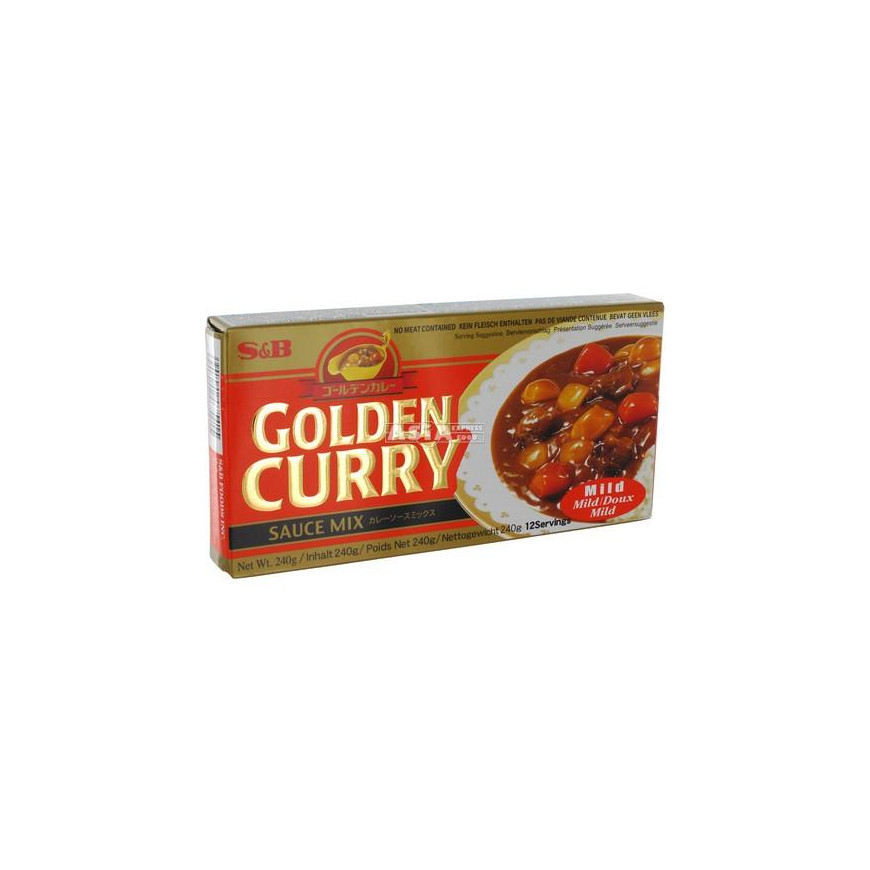 Curry Japonais Doux 220 GR S&B