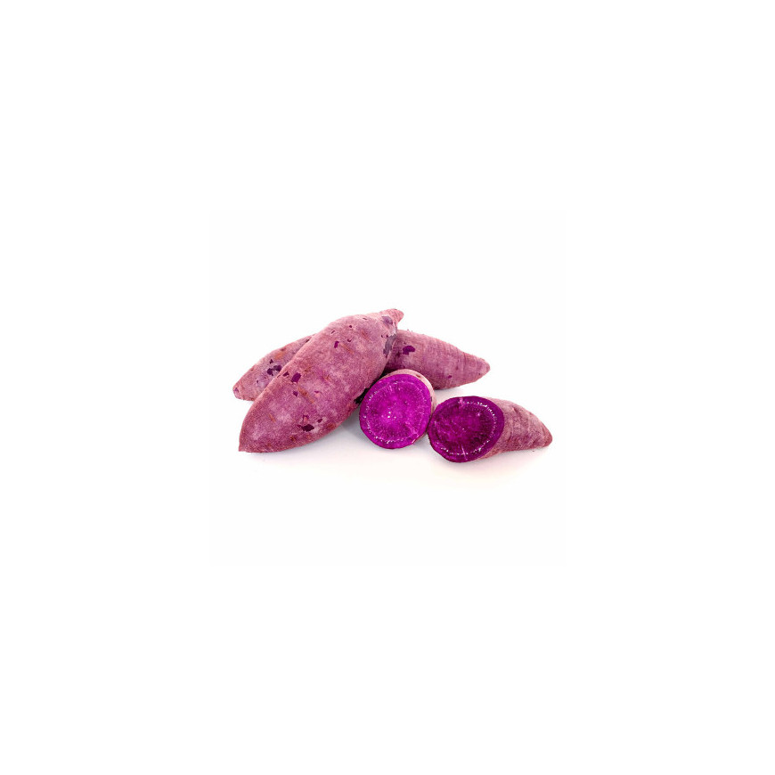 新鲜紫薯3个 约700g 称重5.67/kg