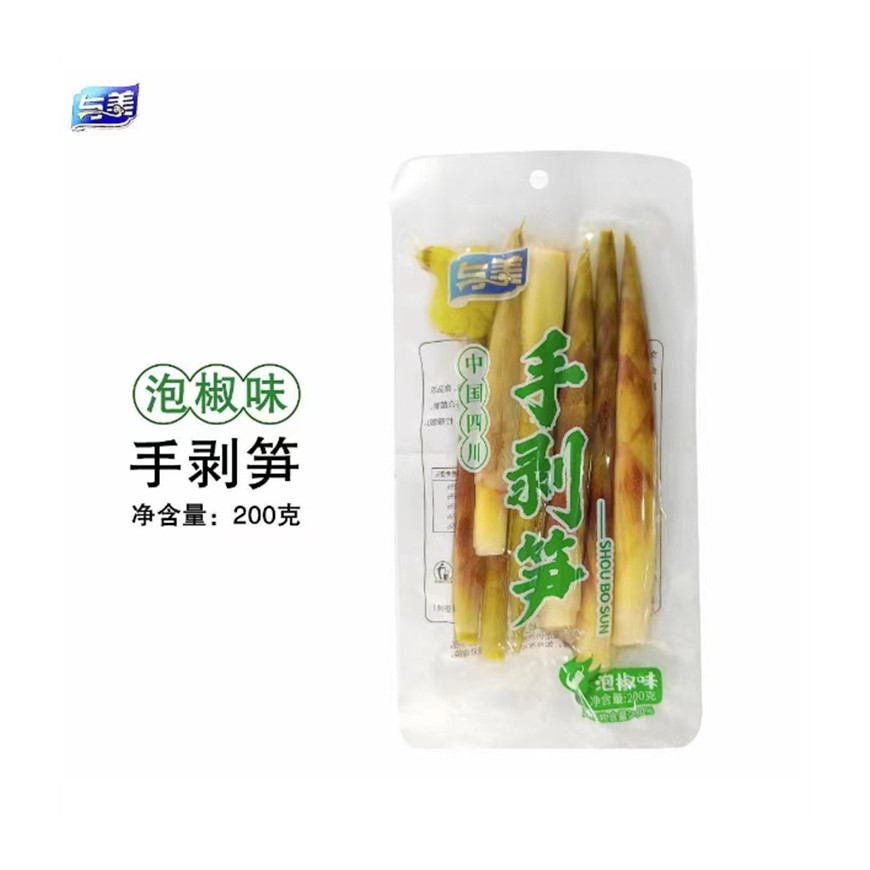 YUMEI Snack pousse de bamboo pimenté acide 200g