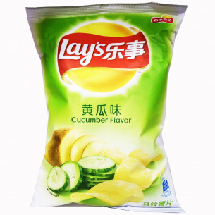 LAY'S CHIPS-Saveur Concombre70g