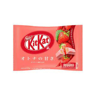 日本 雀巢KITKAT草莓味巧克力威化饼 113g