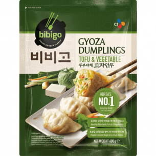 BIBIGO 必品阁 韩国 豆腐蔬菜素饺子600g