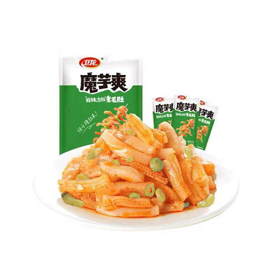 Wei Long Konjac Snack Piquant Aigre-Épicé 252g