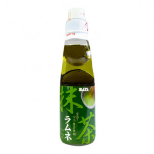 日本 抹茶味珠子汽水200ML