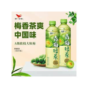 统一 青梅绿茶 果味茶饮料 500ml