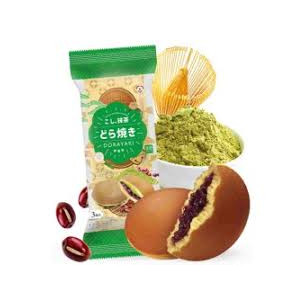 台湾 抹茶红豆铜锣烧 165g 3枚