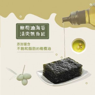 清净园  淳昌ONE 橄榄油包饭海苔 9g