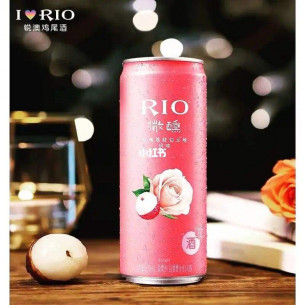 RIO微醺玫瑰荔枝白兰地风味330ML 3％
